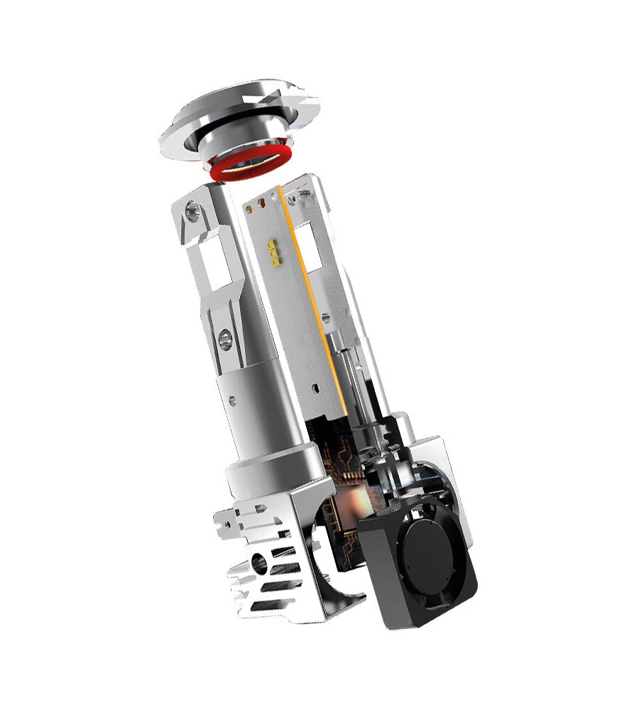 LAMPADE LED PER AUTO 9-32V HALO LED SERIE 8 HALO KILLER - (H4) - 25W - P43T - 2 PZ  - SCATOLA  57770