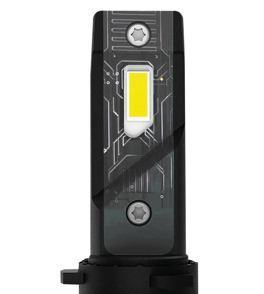 LAMPADE LED PER AUTO 9-32V HALO LED SERIE 9 ULTRA POWER COMPACT - (H4) - 45W - P43T - 2 PZ  - SCATOLA  57763