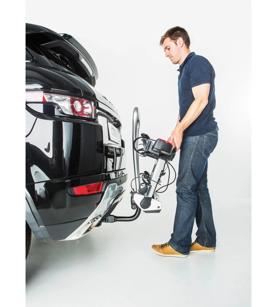 PORTABICICLETTE PER GANCIO TRAINO "JUSTCLICK" PER 2 BICI Y8002486