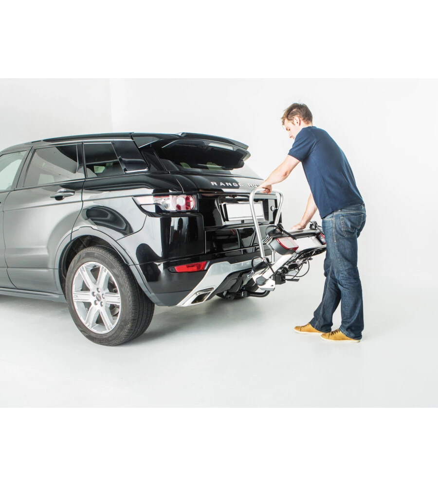 PORTABICICLETTE PER GANCIO TRAINO "JUSTCLICK" PER 2 BICI Y8002486
