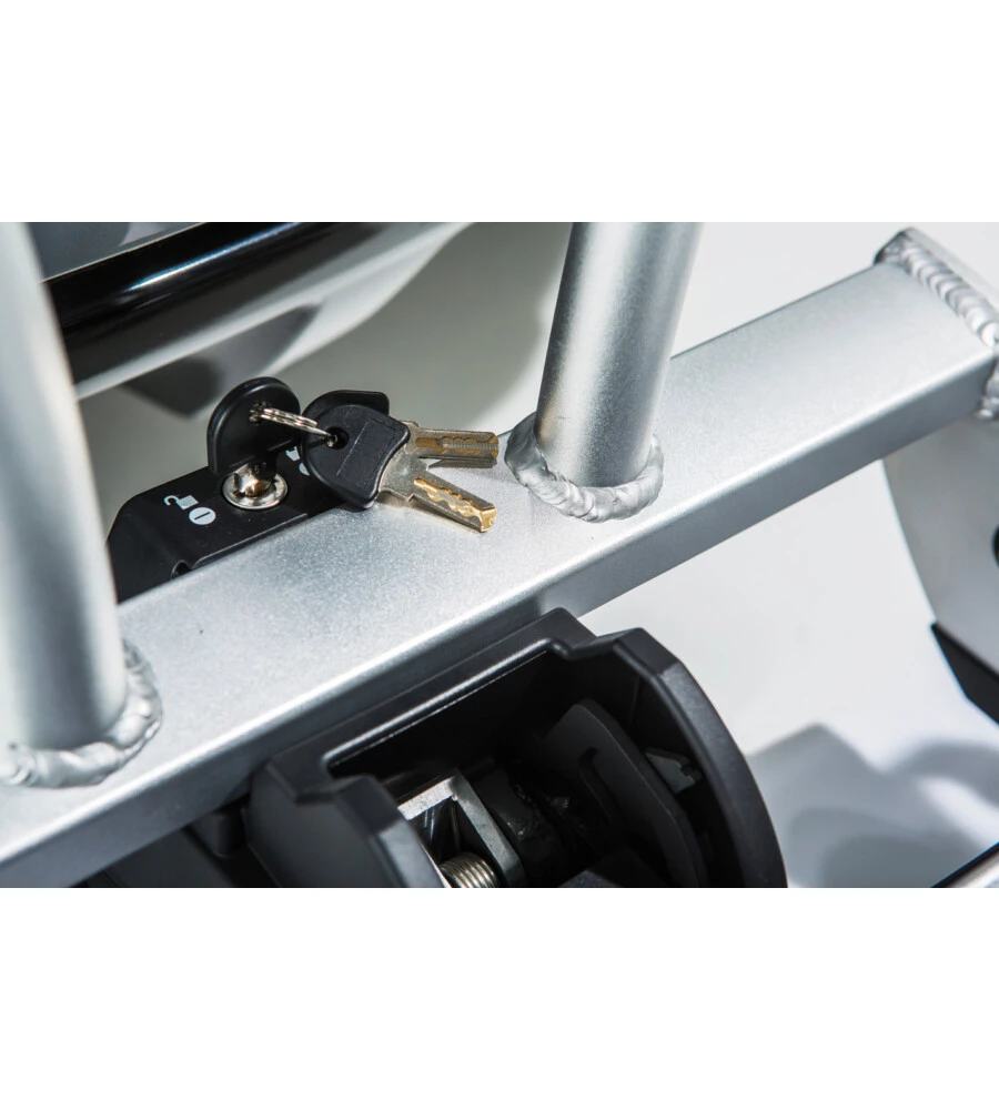 PORTABICICLETTE PER GANCIO TRAINO "JUSTCLICK" PER 2 BICI Y8002486