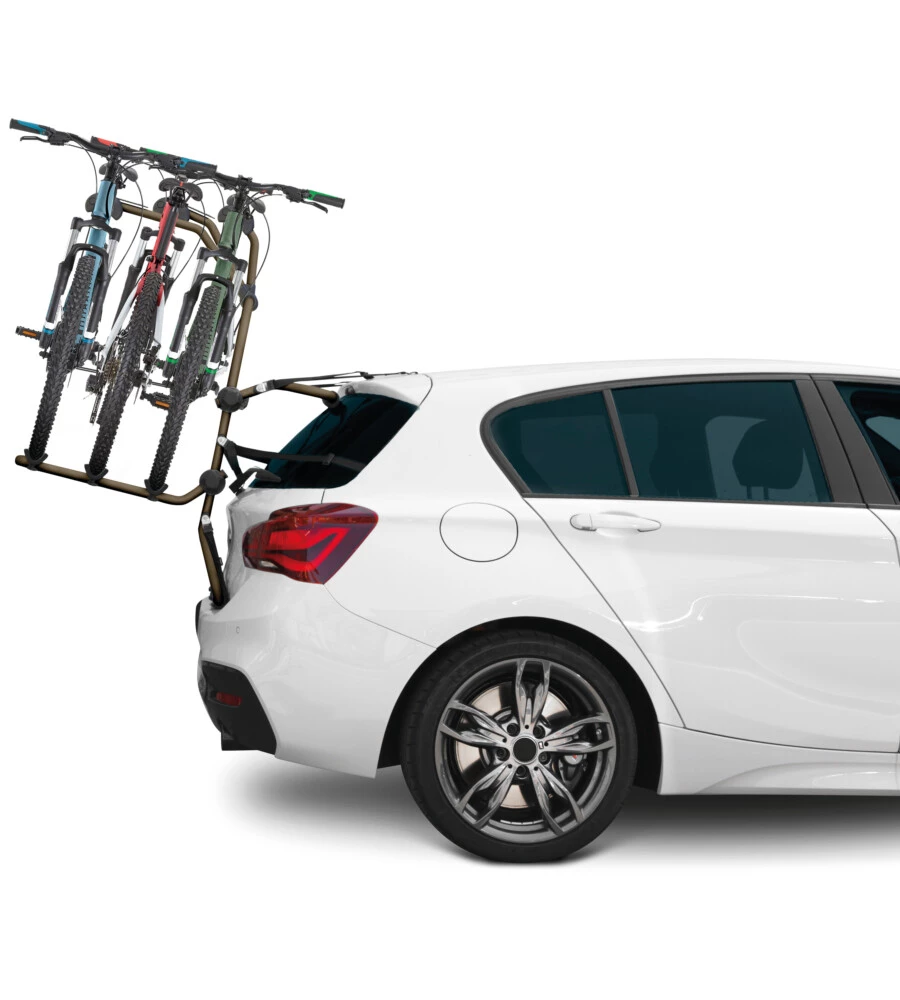 PORTABICICLETTE POSTERIORE "PYRO LIMITED EDITION" PER 3 BICI IN ALLUMINIO N50212