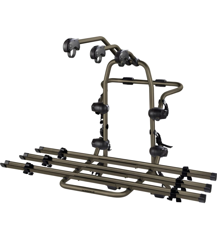 PORTABICICLETTE POSTERIORE "PYRO LIMITED EDITION" PER 3 BICI IN ALLUMINIO N50212