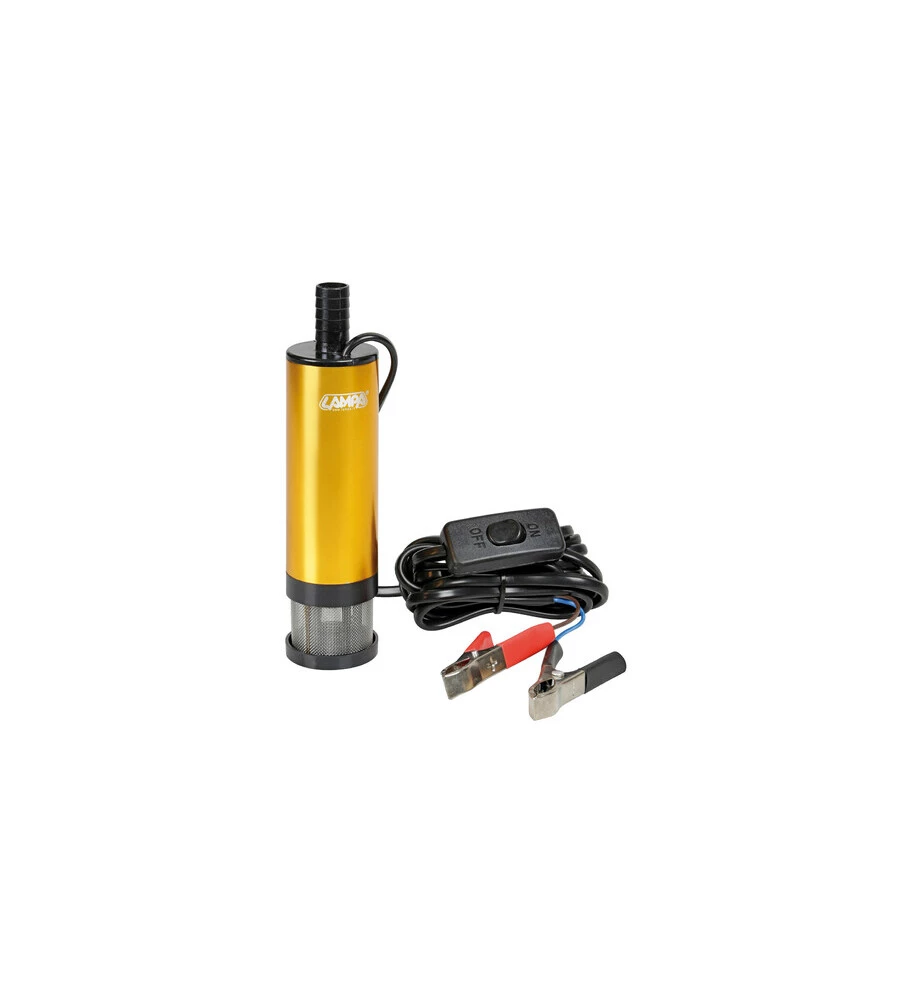 POMPA ASPIRA LIQUIDI ELETTRICA AD IMMERSIONE, 12V - 12 L/MIN  72169