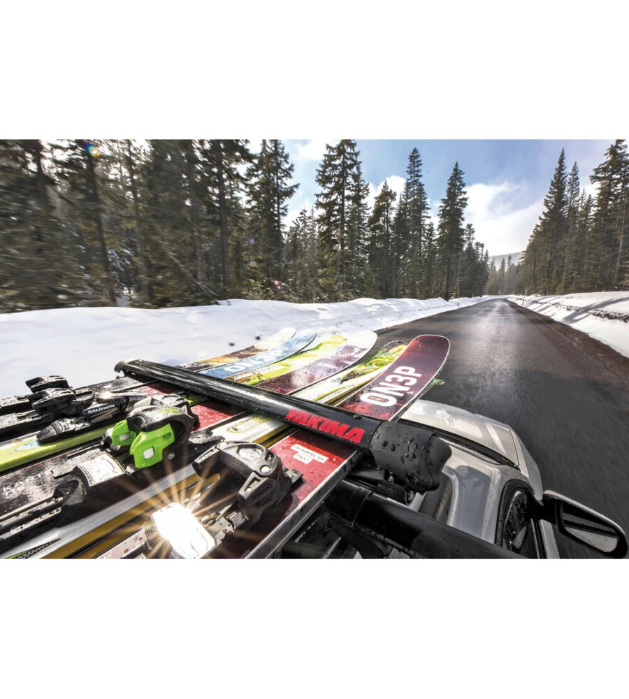 PORTASCI PER BARRE DA TETTO YAKIMA "FATCAT 6 EVO BLACK" - Y8003076