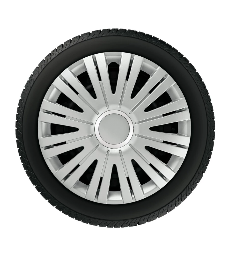 COPRICERCHI PER AUTO ACTIVE SILVER - Ø 13" PILOT  31555