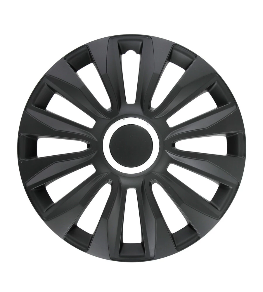 COPRICERCHI PER AUTO "AVALONE" PRO BLACK - Ø 15"  31527
