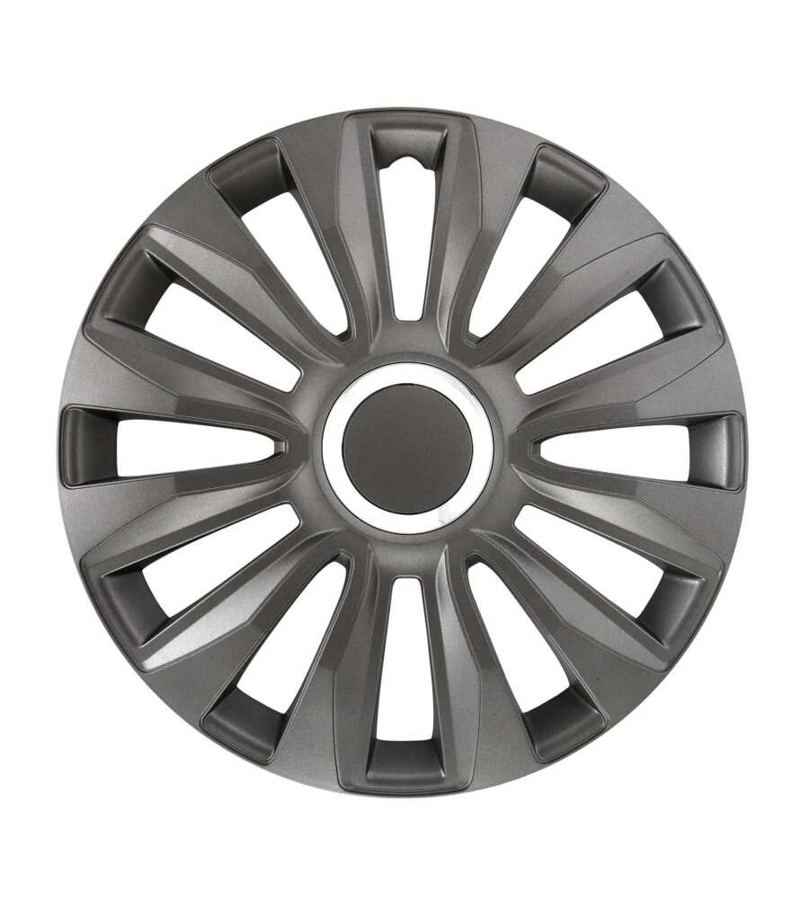 COPRICERCHI PER AUTO "AVALONE" PRO DARK - Ø 15"  31532