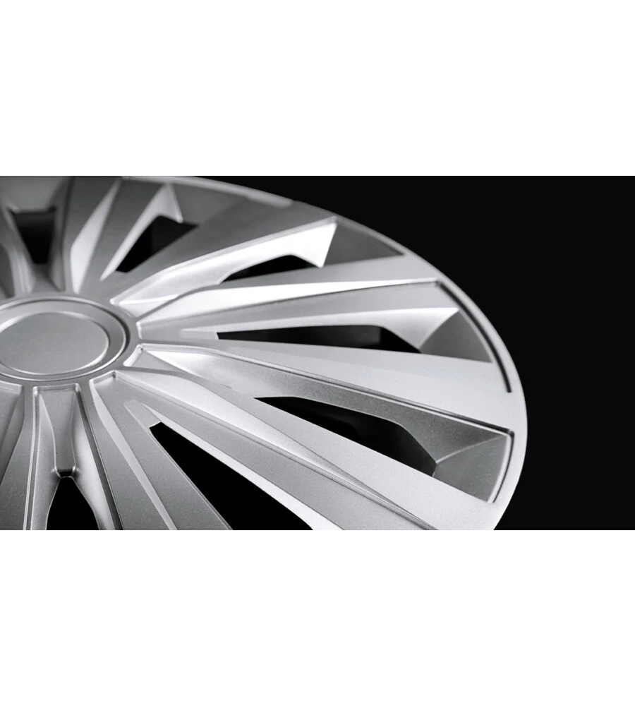 COPRICERCHI PER AUTO "MULTI SILVER" - Ø 13" PILOT  31635