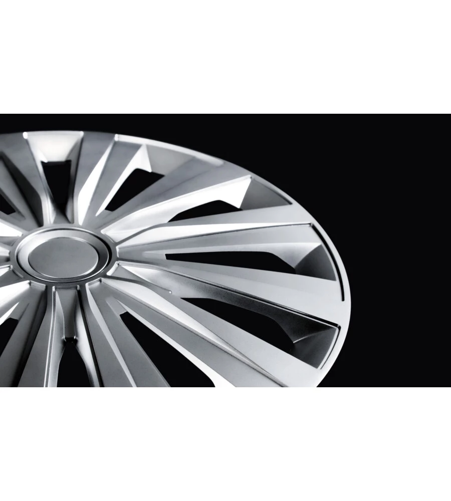 COPRICERCHI PER AUTO "MULTI SILVER" - Ø 13" PILOT  31635