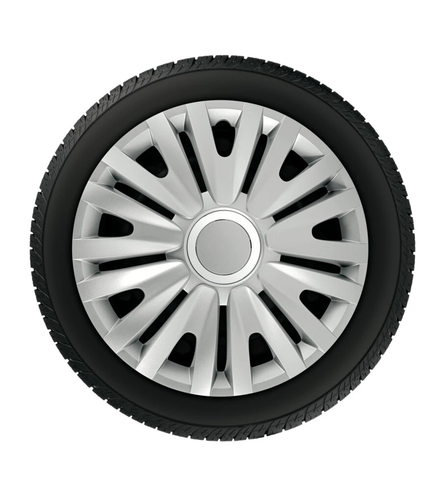 COPRICERCHI PER AUTO "ROYAL SILVER" - Ø 13" PILOT  31540