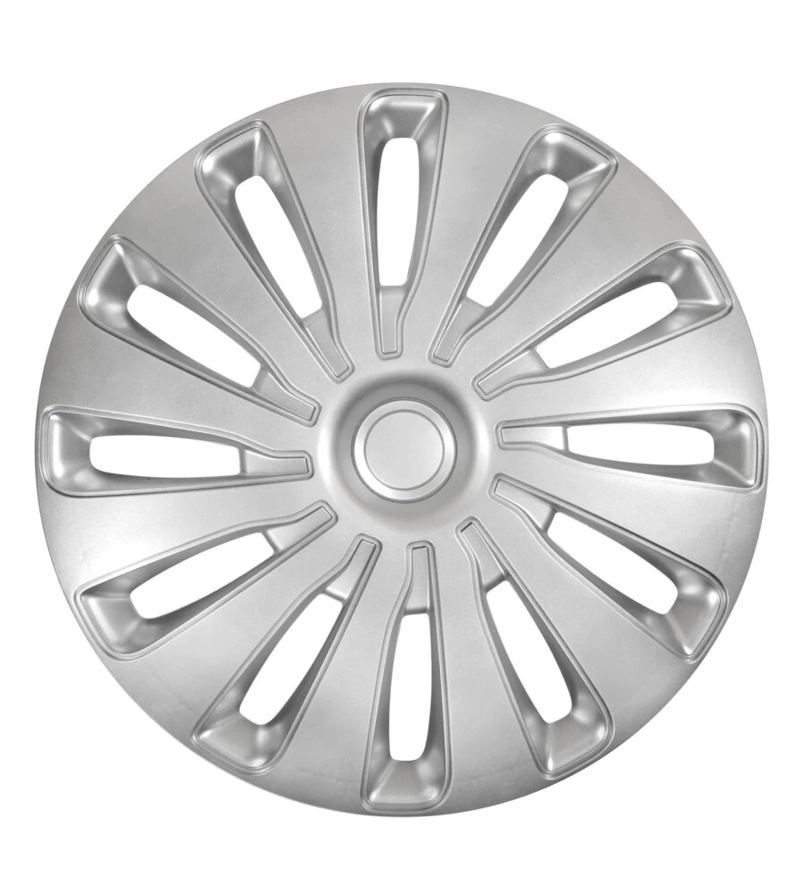 COPRICERCHI PER AUTO "SEPANG" SILVER - Ø 13" PILOT  31650