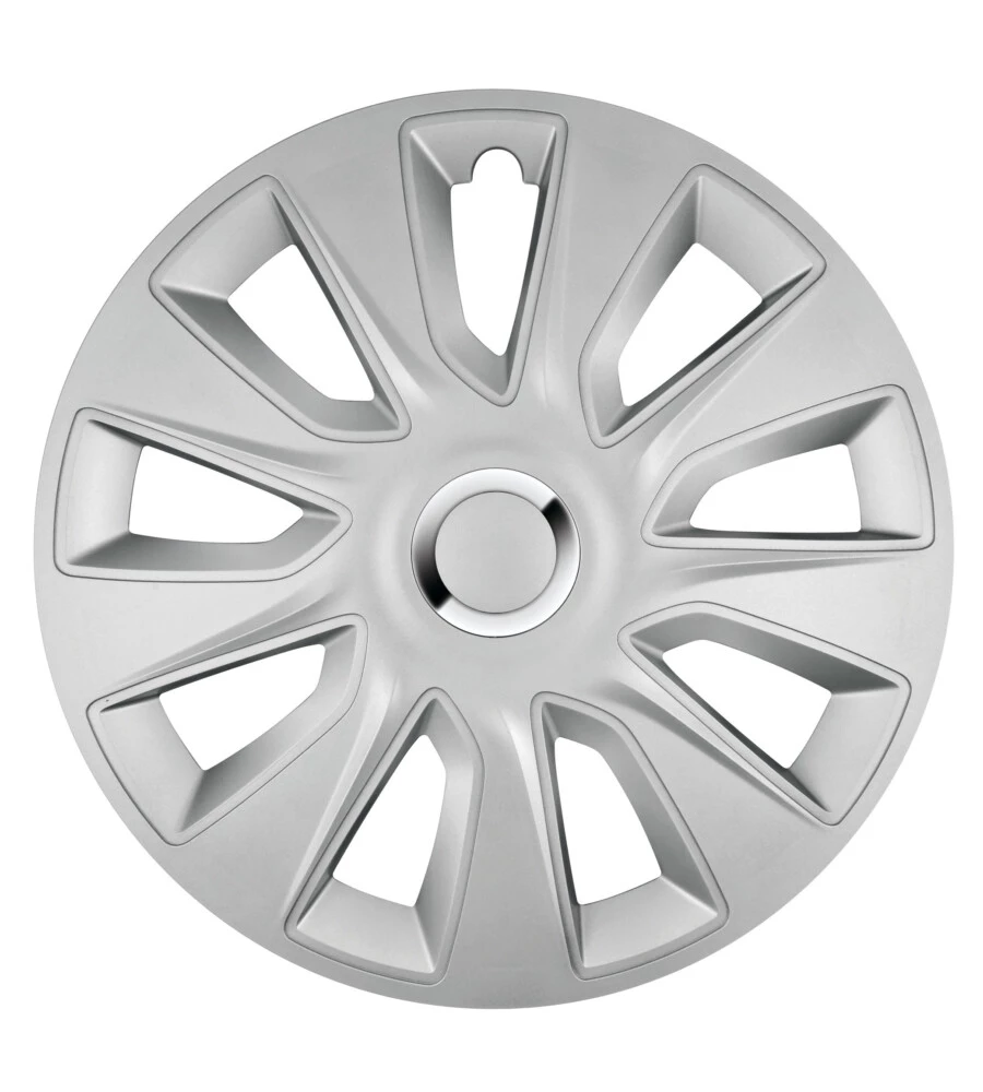 COPRICERCHI PER AUTO "STRATOS RC SILVER" - Ø 14" PILOT  31596