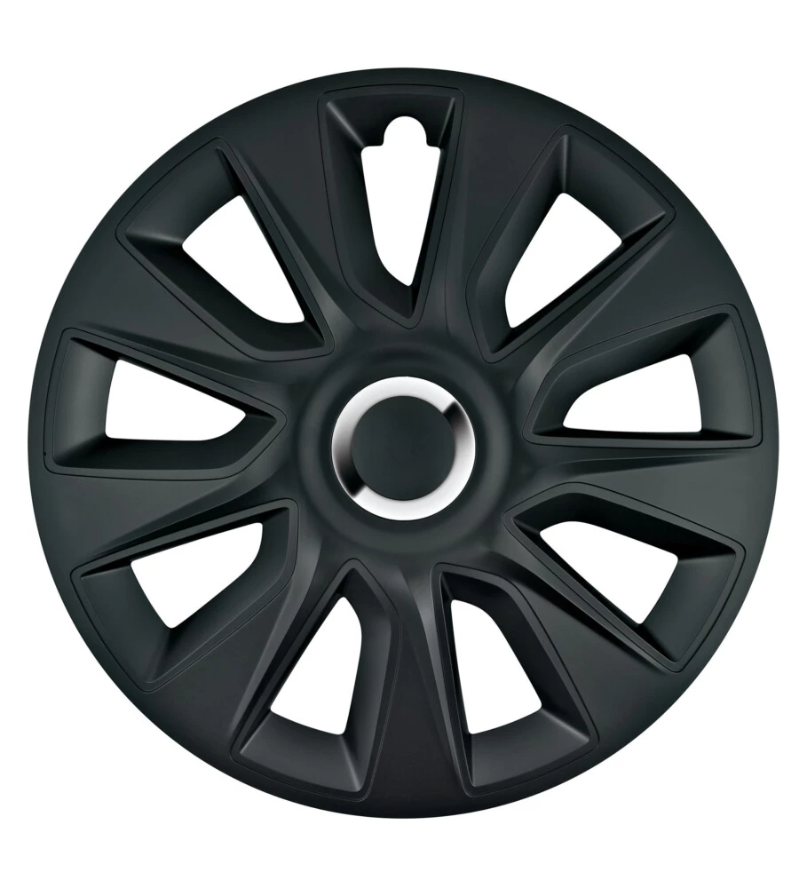 COPRICERCHI PER AUTO "STRATOS RC BLACK" - Ø 16" PILOT  31608