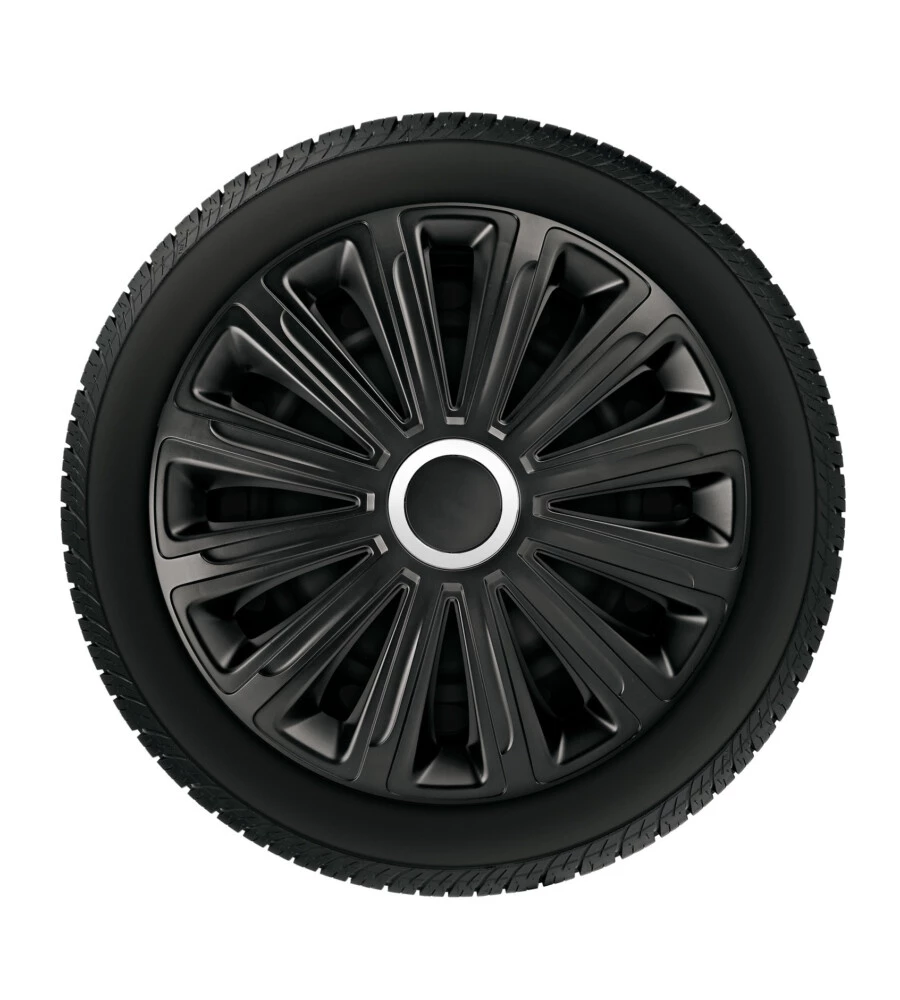COPRICERCHI PER AUTO TREND BLACK - Ø 13" PILOT  31580