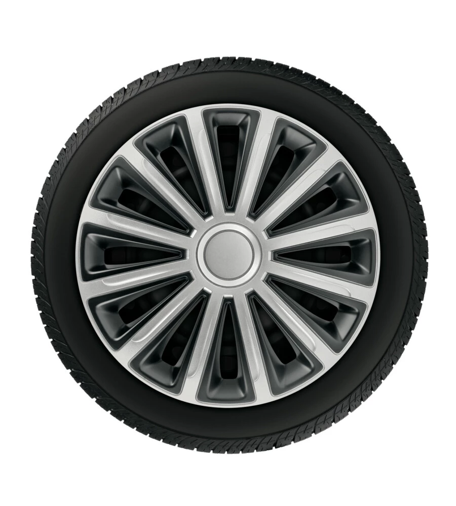 COPRICERCHI PER AUTO TREND BICOLOUR - Ø 13" PILOT  31570