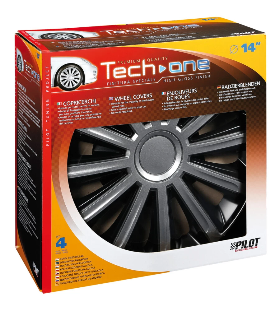 COPRICERCHI PER AUTO TREND BICOLOUR - Ø 14" PILOT  31571