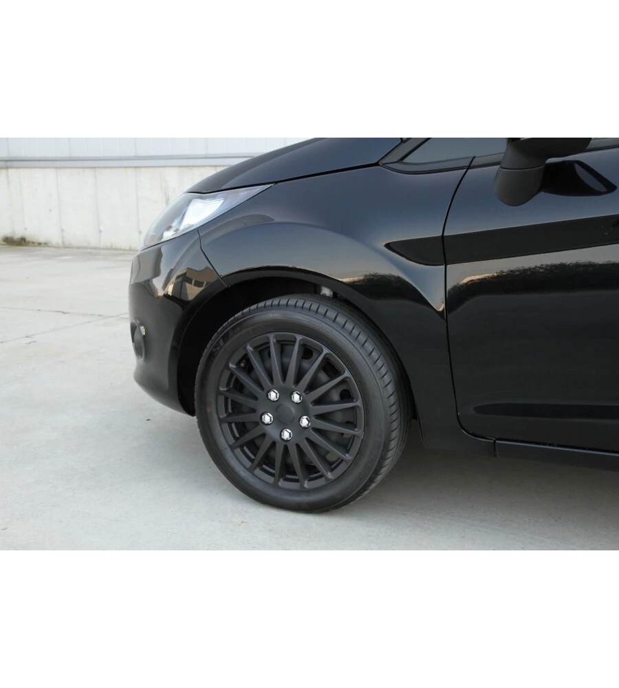 COPRICERCHI PER AUTO C-071, X-TREME - Ø 13" - NERO OPACO  31188