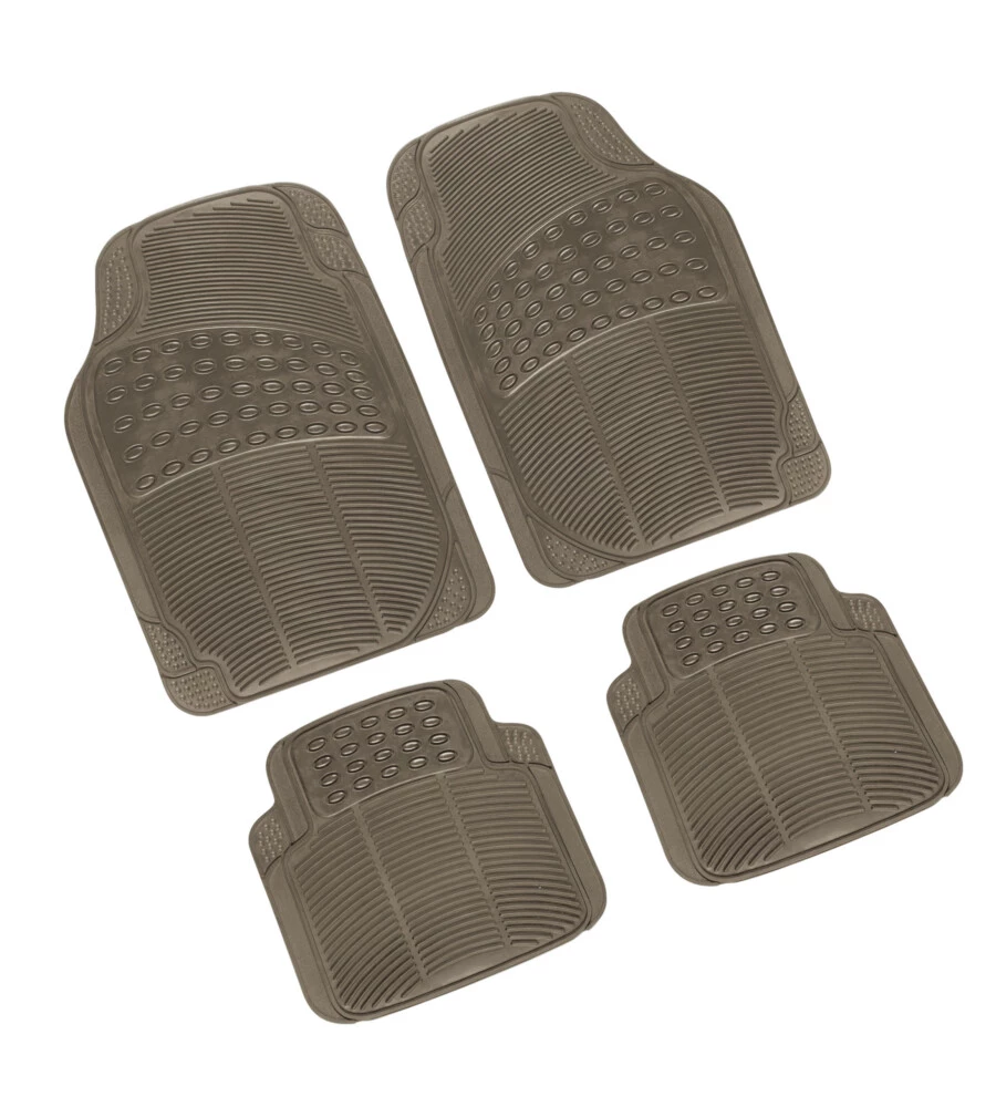 SET TAPPETI PER AUTO MIRAGE EDITION 2 SERIE TAPPETI UNIVERSALI 4 PEZZI - BEIGE  26908