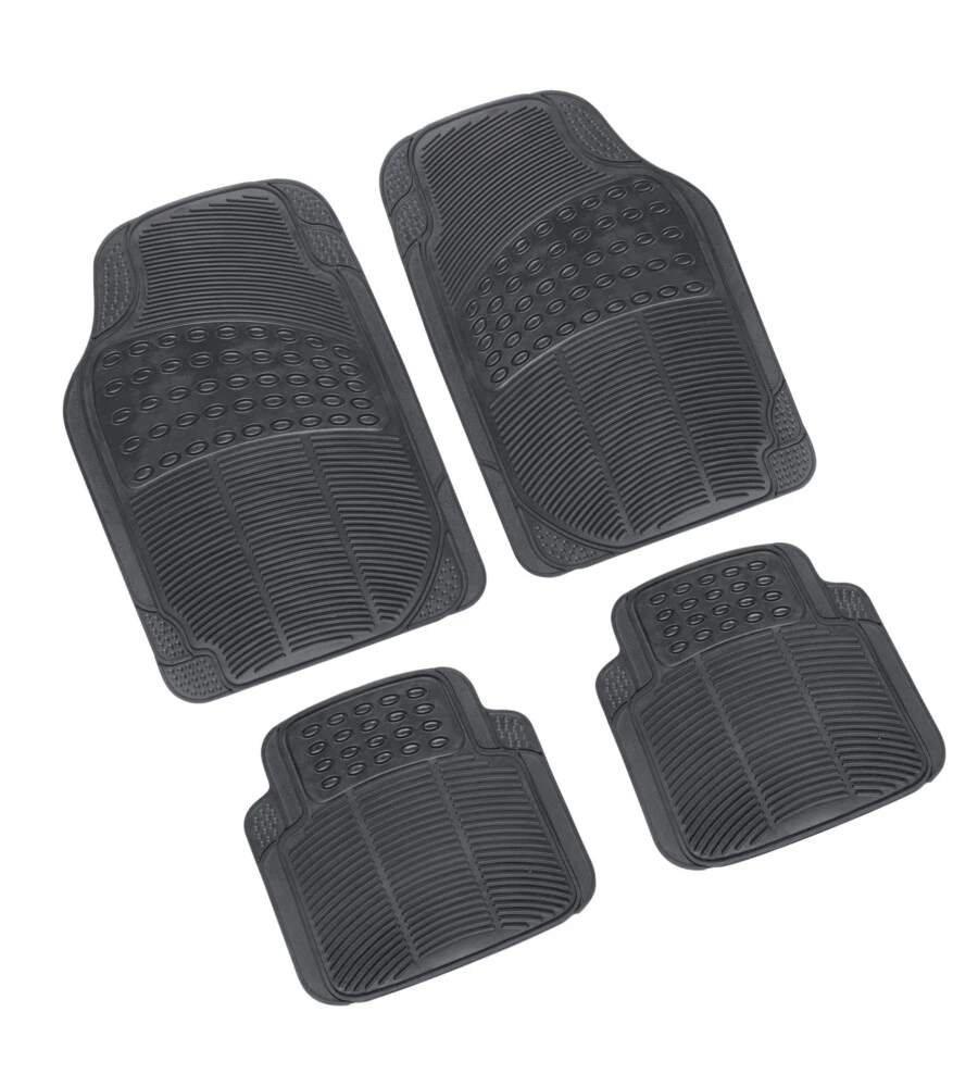 SET TAPPETI PER AUTO MIRAGE EDITION 2 SERIE TAPPETI UNIVERSALI 4 PEZZI - GRIGIO  26907