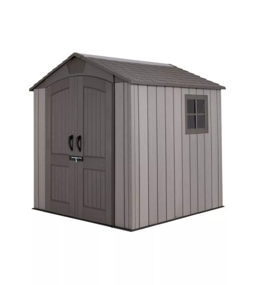CASETTA DA GIARDINO IN RESINA LIFETIME  "VENEZIA 1" - L.213xP.213xH.228