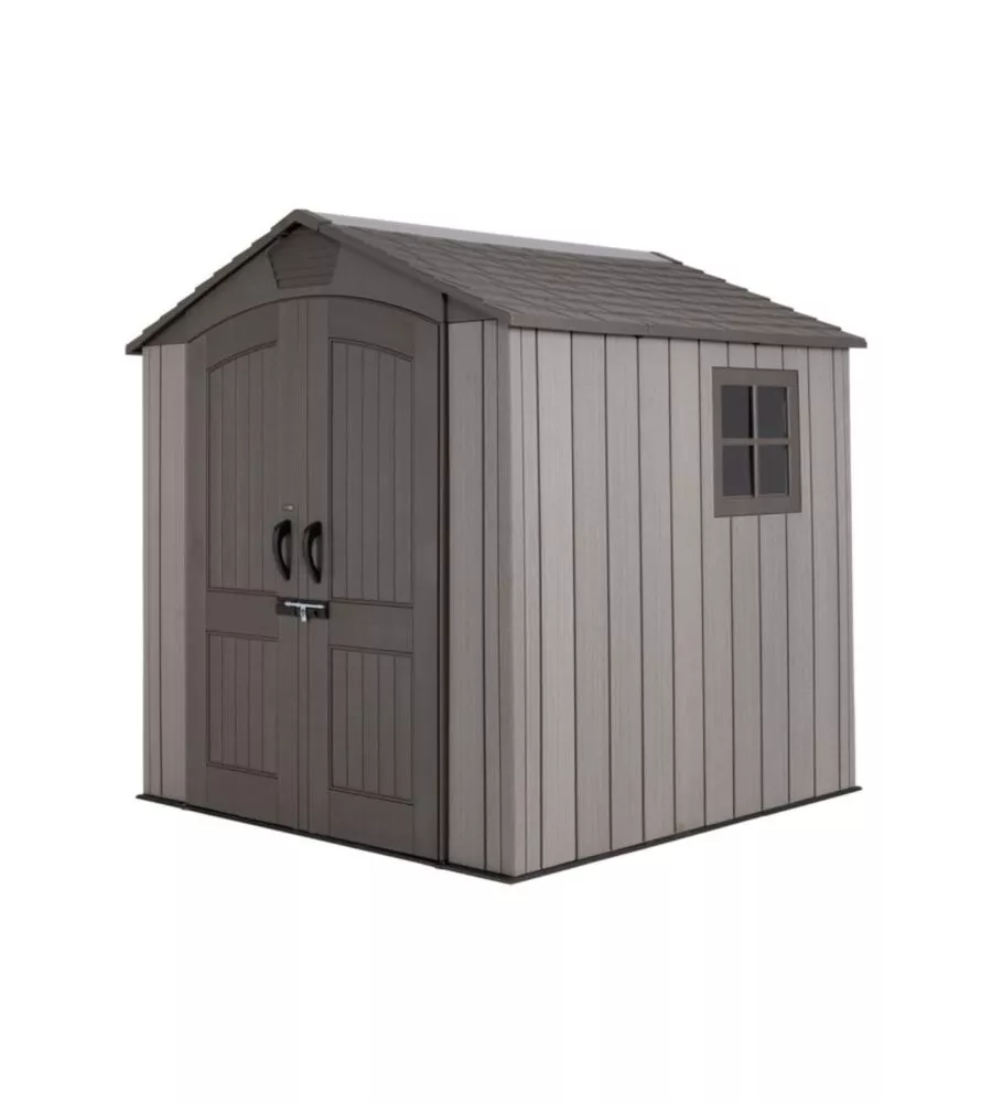 CASETTA DA GIARDINO IN RESINA LIFETIME  "VENEZIA 2" - L.213xP.280xH.228
