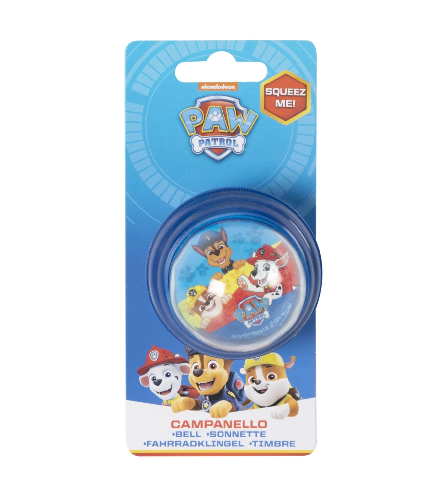 CAMPANELLO CICLO MODELLO SQUEEZY "PAW PATROL BOY"