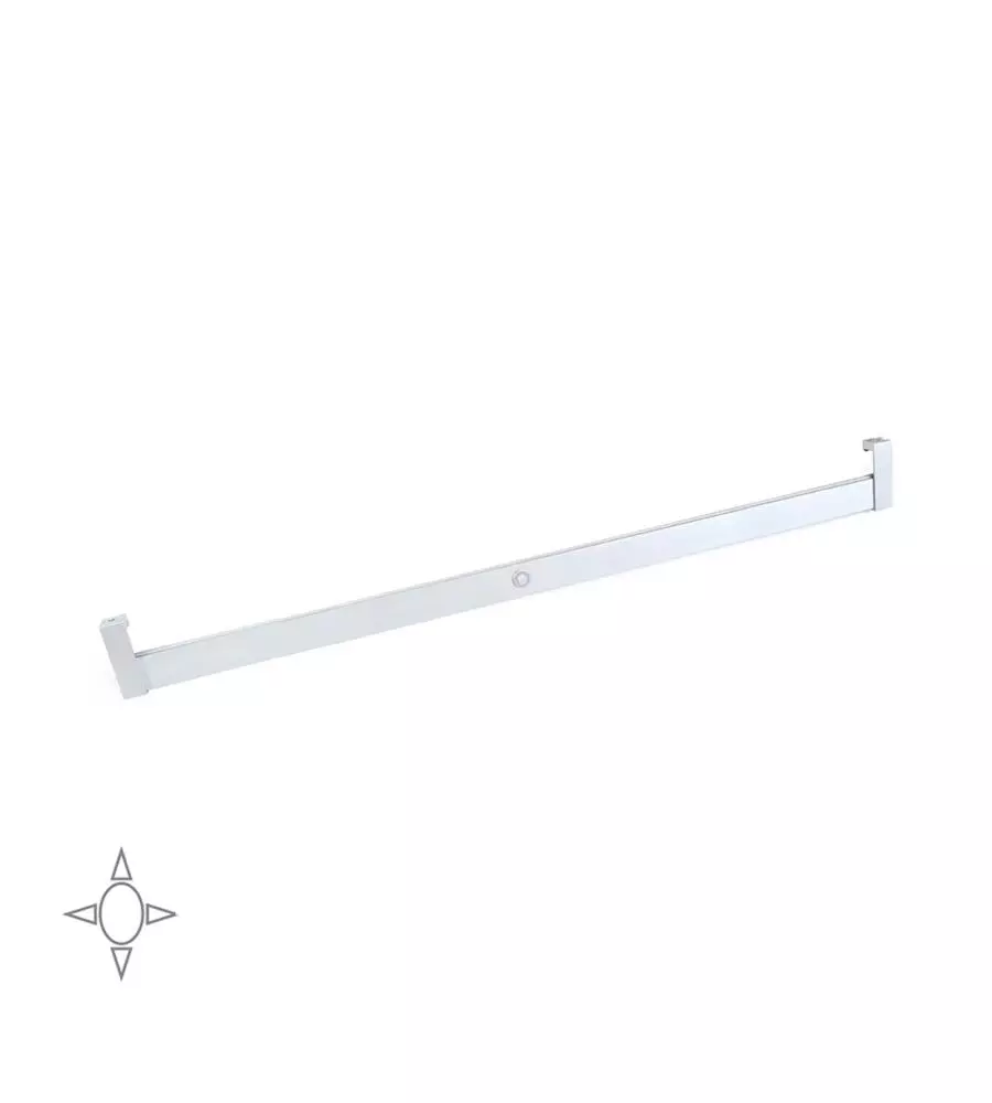 BARRA APPENDIABITI CON LUCE LED, 858-1008 MM