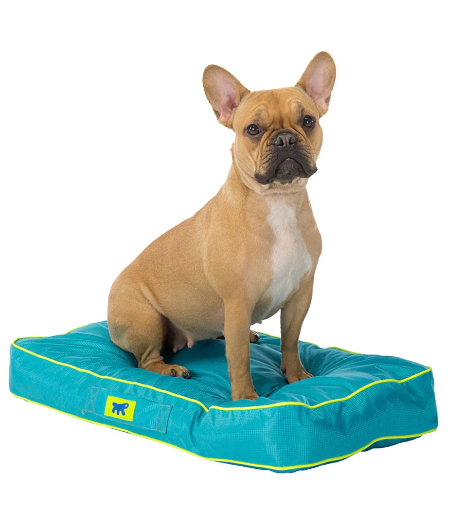 CUSCINO "POLO 65" AZZURRO, 65X40X8 CM - FERPLAST