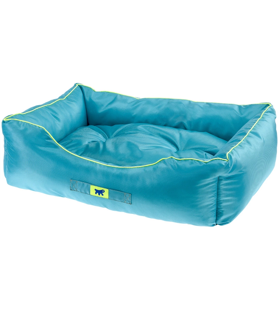 CUSCINO "JAZZY 60" AZZURRO, 66X50X20 CM - FERPLAST