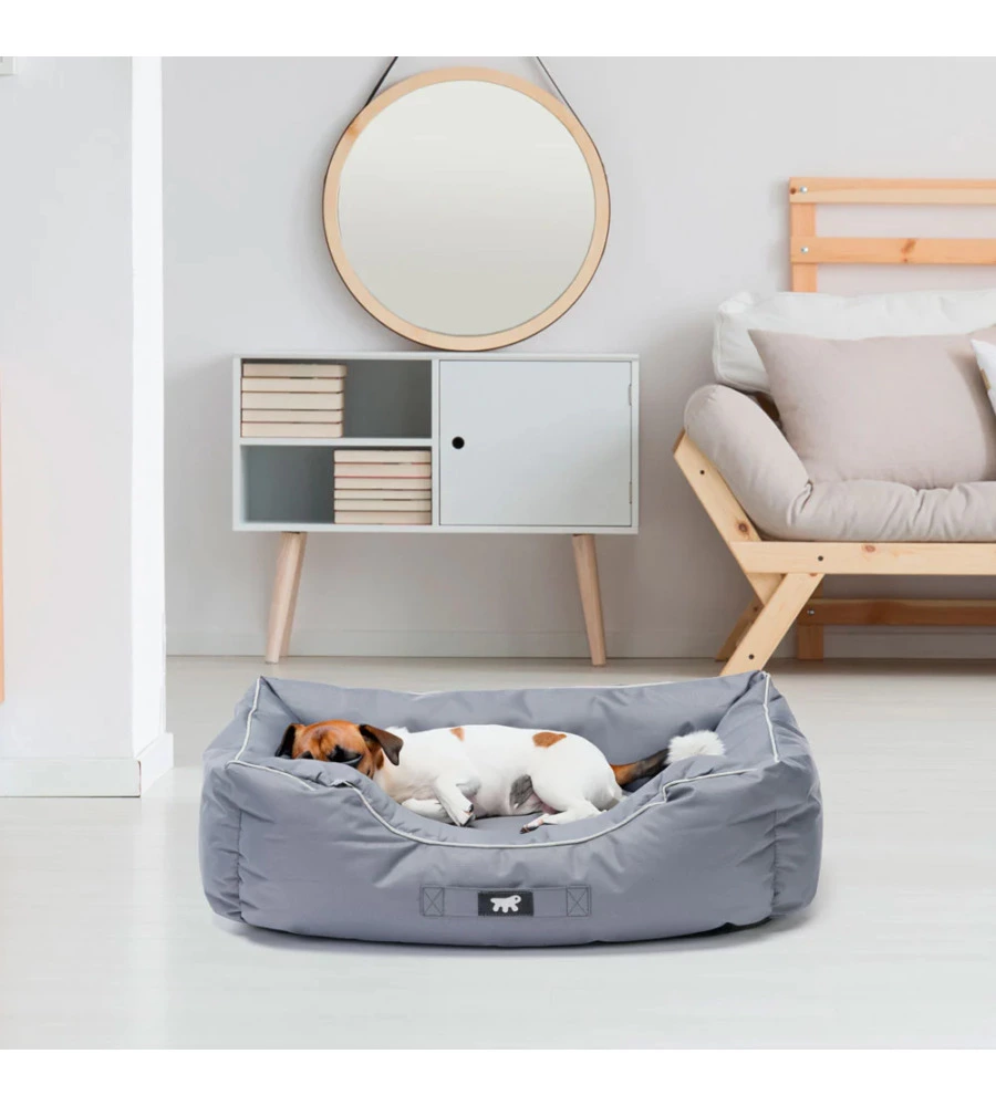CUSCINO "JAZZY 60" GRIGIO, 66X50X20 CM - FERPLAST