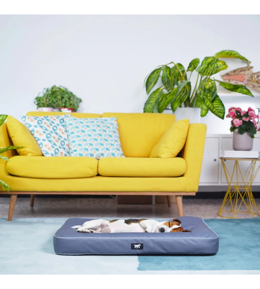 CUSCINO "POLO 80" GRIGIO, 80X50X8 CM - FERPLAST