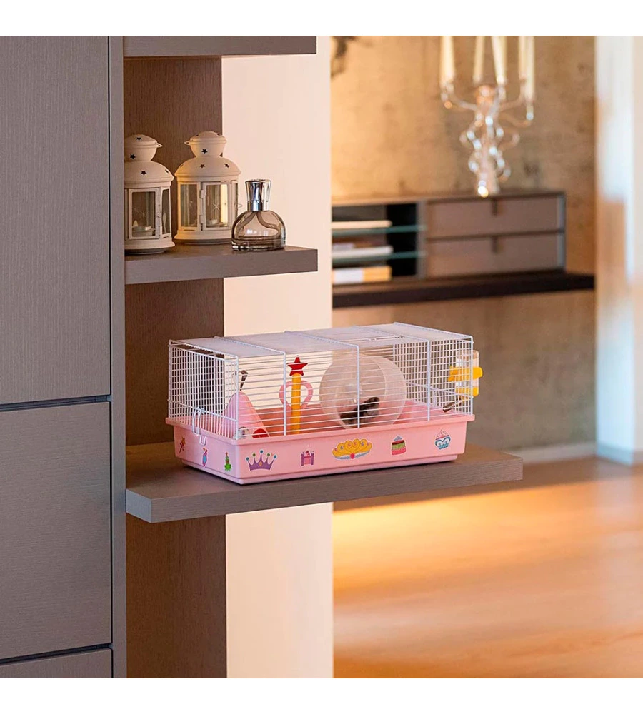 GABBIA PER CRICETI "PRINCESS", 46X29,5X23 CM  - FERPLAST
