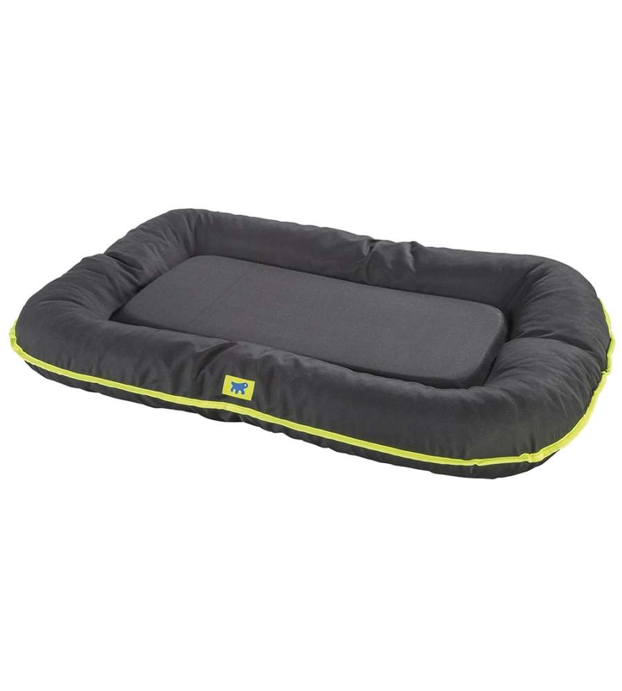 CUSCINO PER CANI "OSCAR 100" NERO, 100X70X12 CM - FERPLAST