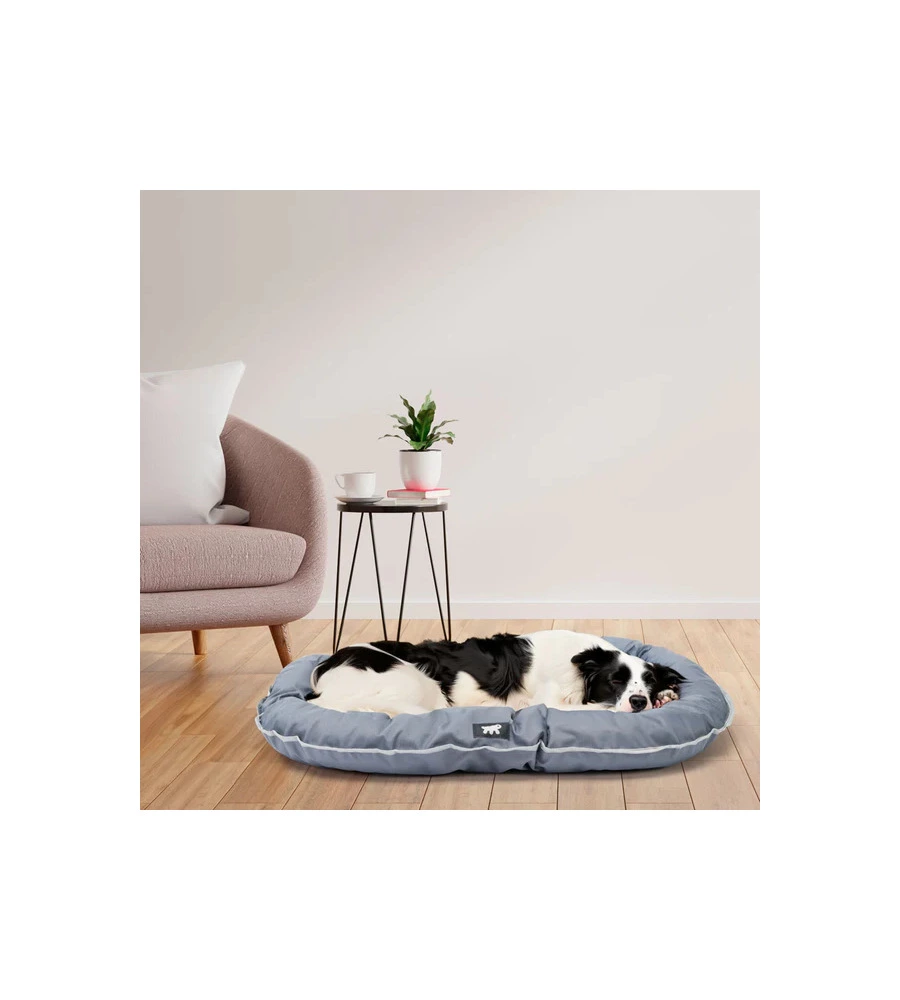 CUSCINO PER CANI "OSCAR 100" GRIGIO, 100X70X12 CM - FERPLAST