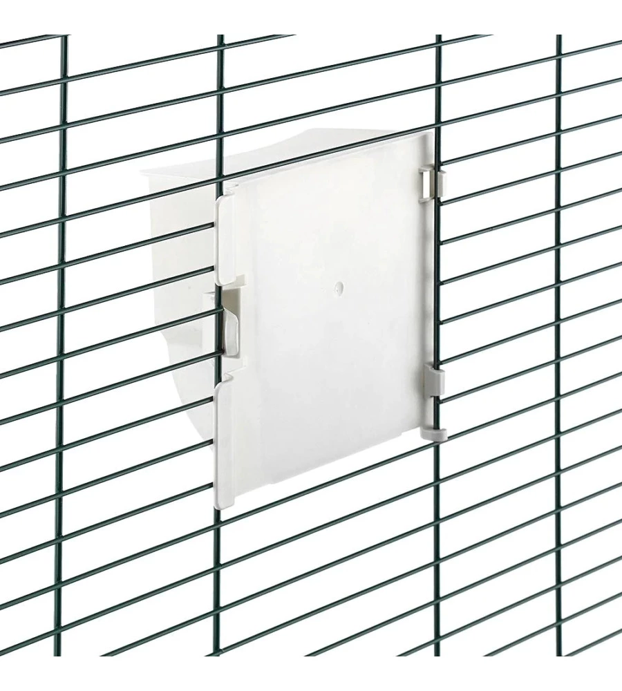 GABBIA PER UCCELLI "GRETA" NERA, 69.5X44.5XH84 CM - FERPLAST