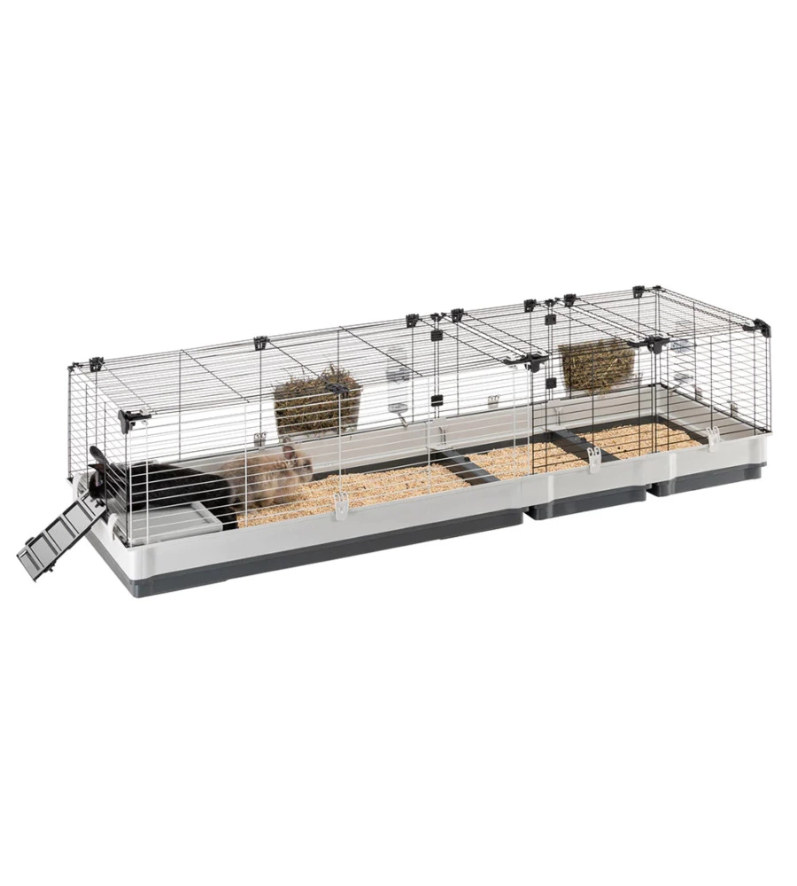 GABBIA PER CONIGLI "KROLIK 200" IN KIT DI MONTAGGIO, 205X60X50 - FERPLAST