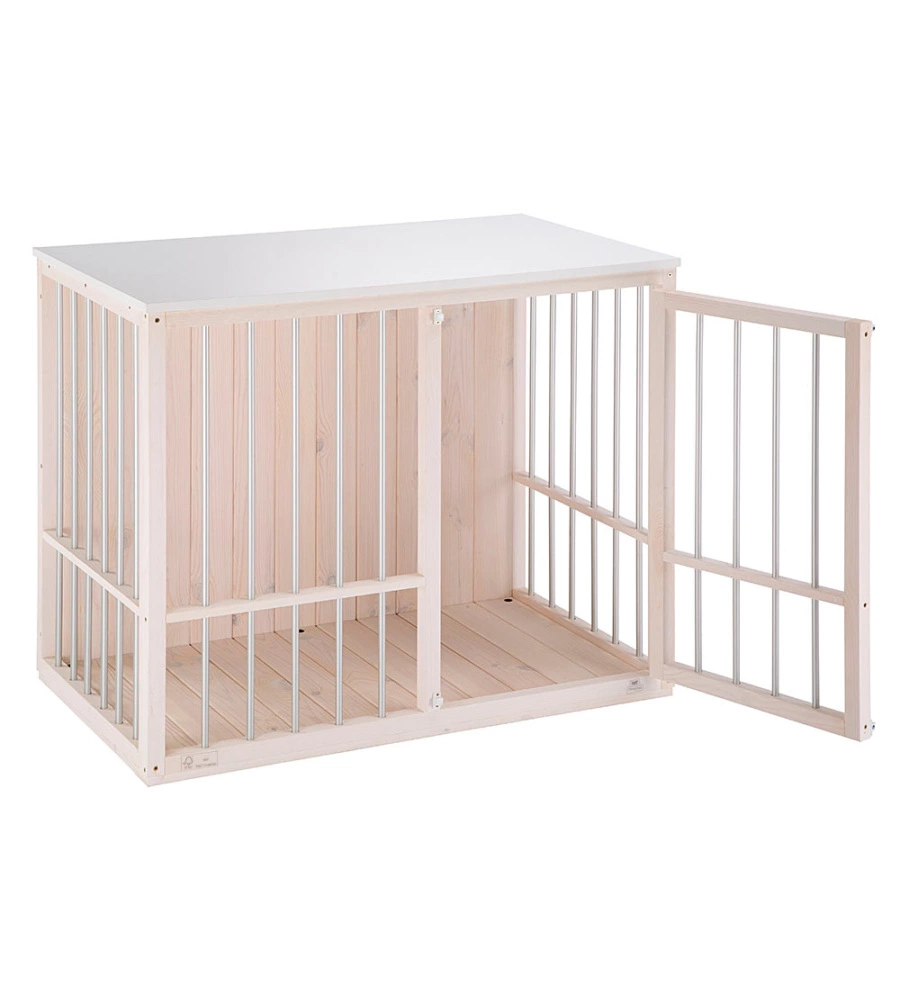 CUCCIA PER CANI DA INTERNO FERPLAST "DOG FORT" IN LEGNO 100,5X59X82,5 CM