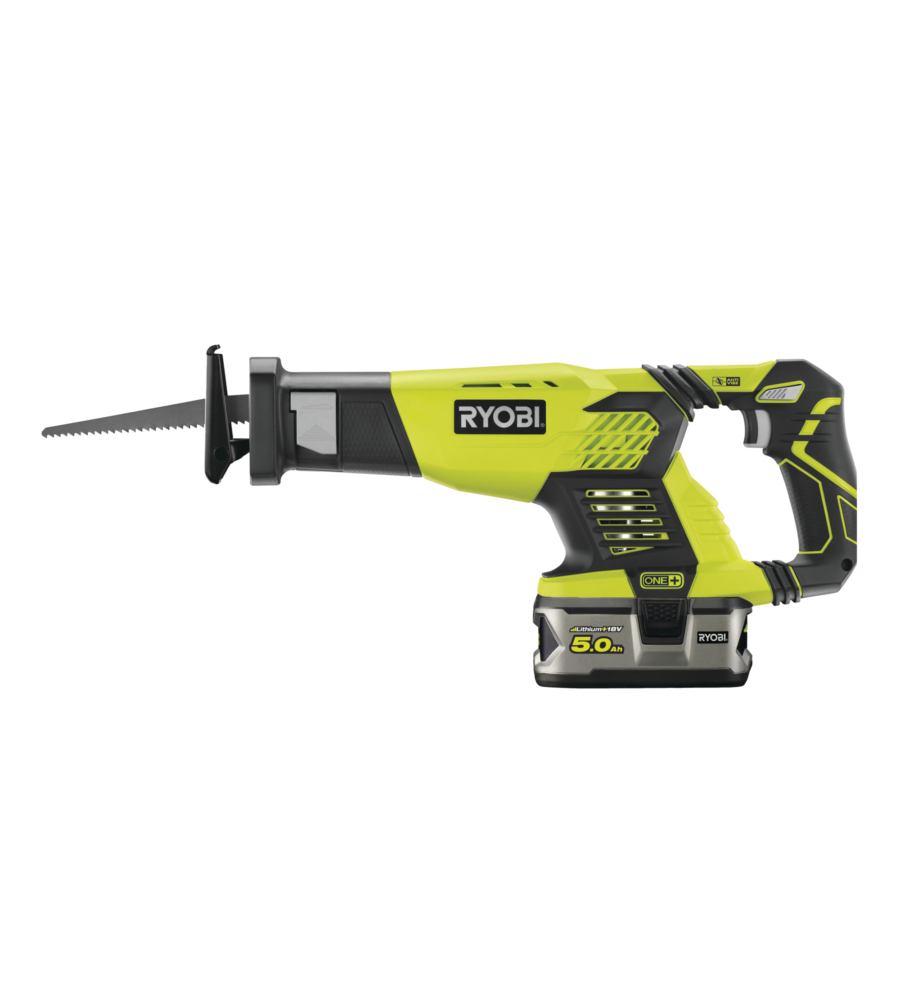SEGA A GATTUCCIO MULTIFUNZIONE A BATTERIA RYOBI "RRS1801M" 18V, SOLO CORPO MACCHINA