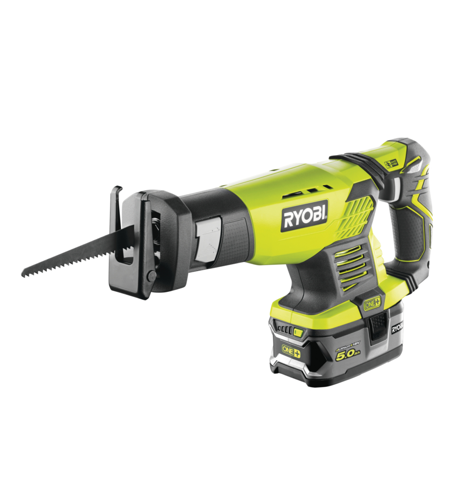 SEGA A GATTUCCIO MULTIFUNZIONE A BATTERIA RYOBI "RRS1801M" 18V, SOLO CORPO MACCHINA
