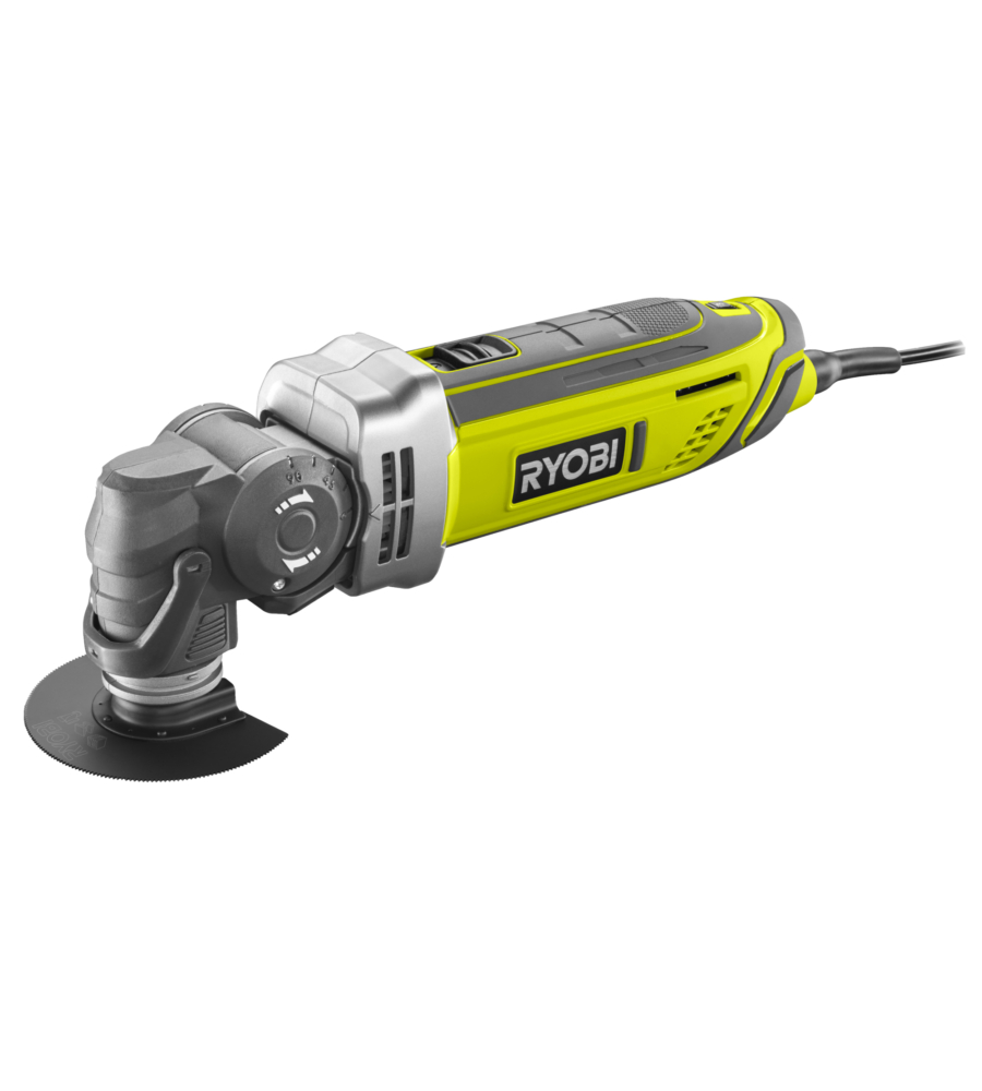 UTENSILE MULTIFUNZIONE ELETTRICO RYOBI "RMT300-SA" 300W CON TESTA SNODABILE