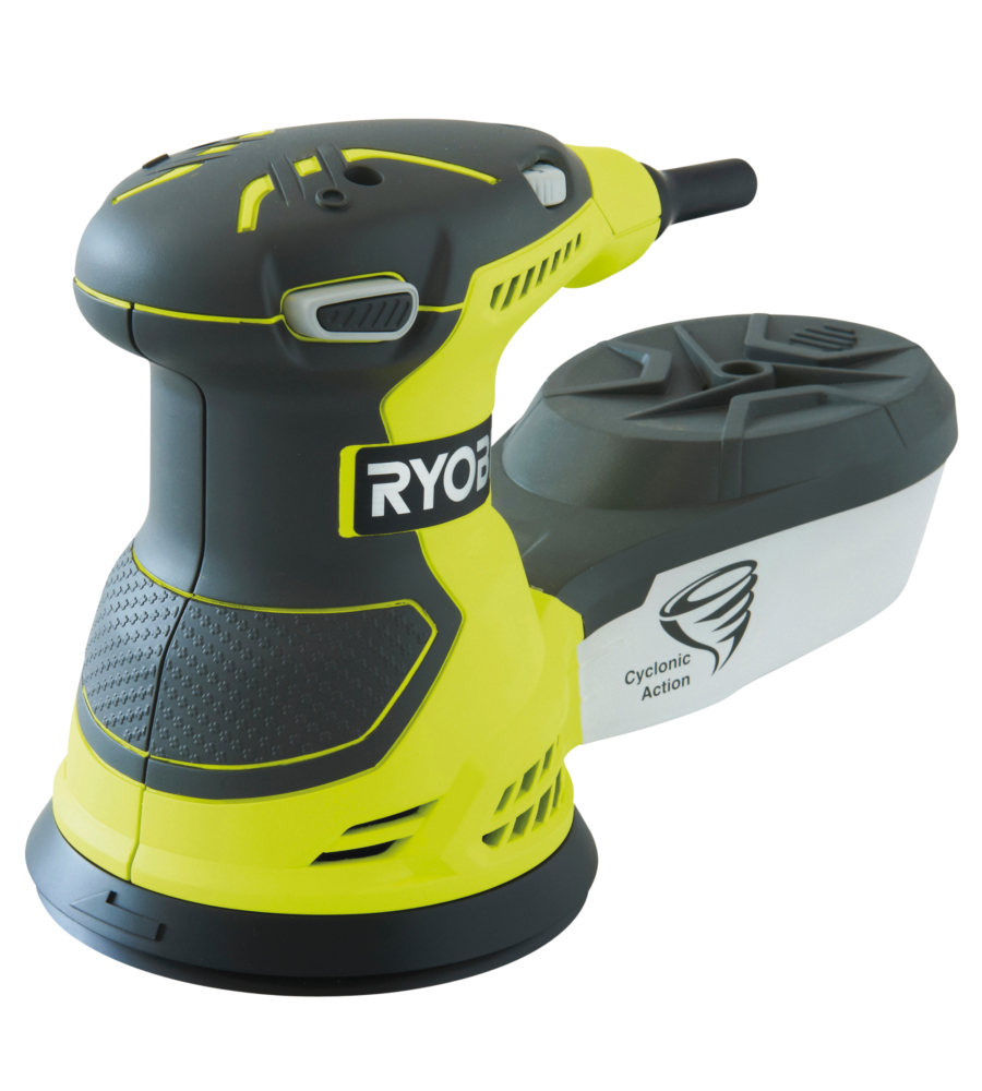 LEVIGATRICE ROTORBITALE ELETTRICA RYOBI "ROS300" 300W  Ø 125 MM