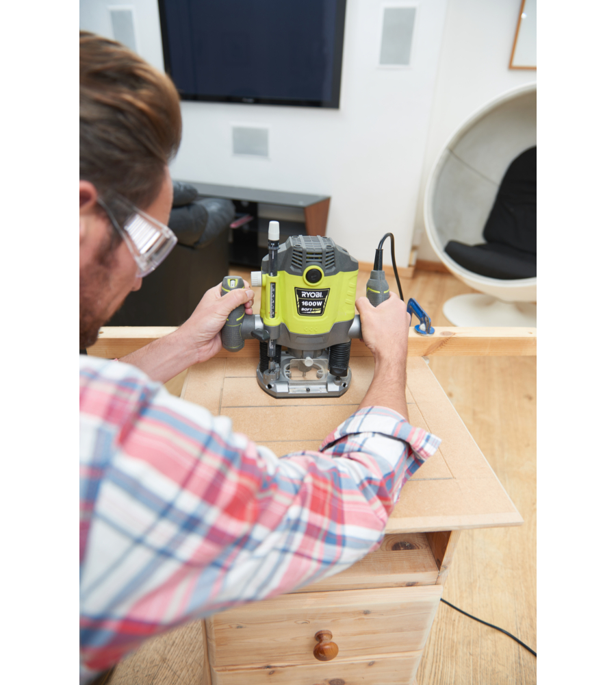 FRESATRICE ELETTRICA RYOBI "RRT1600-K" 1600W