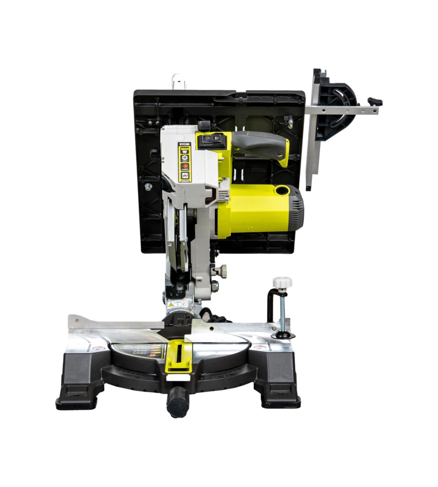 TRONCATRICE CON PIANETTO RYOBI "RTMS1800-G" ELETTRICA 1800W LAMA 254 MM