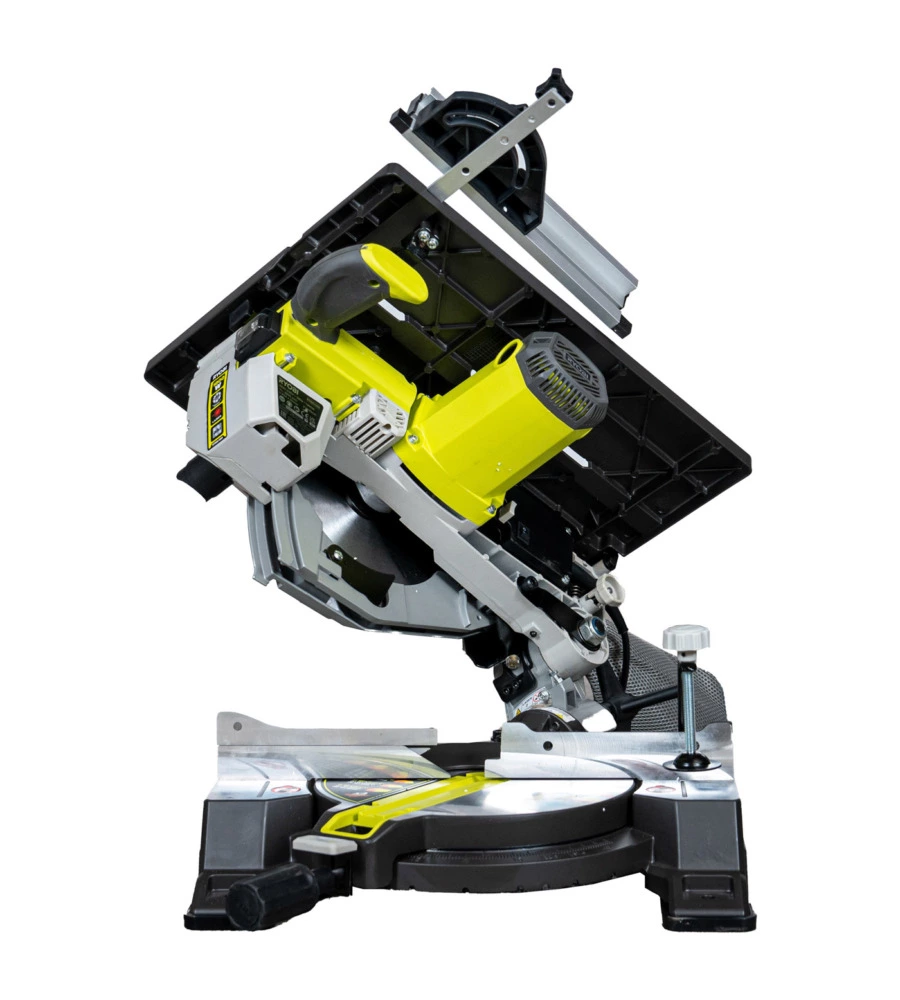 TRONCATRICE CON PIANETTO RYOBI "RTMS1800-G" ELETTRICA 1800W LAMA 254 MM