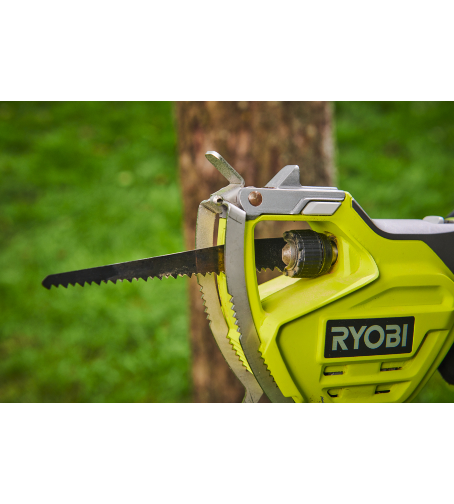 SEGHETTO DA POTATURA A BATTERIA RYOBI "RY18PSA-0" BARRA 15 CM 18V, SOLO CORPO MACCHINA
