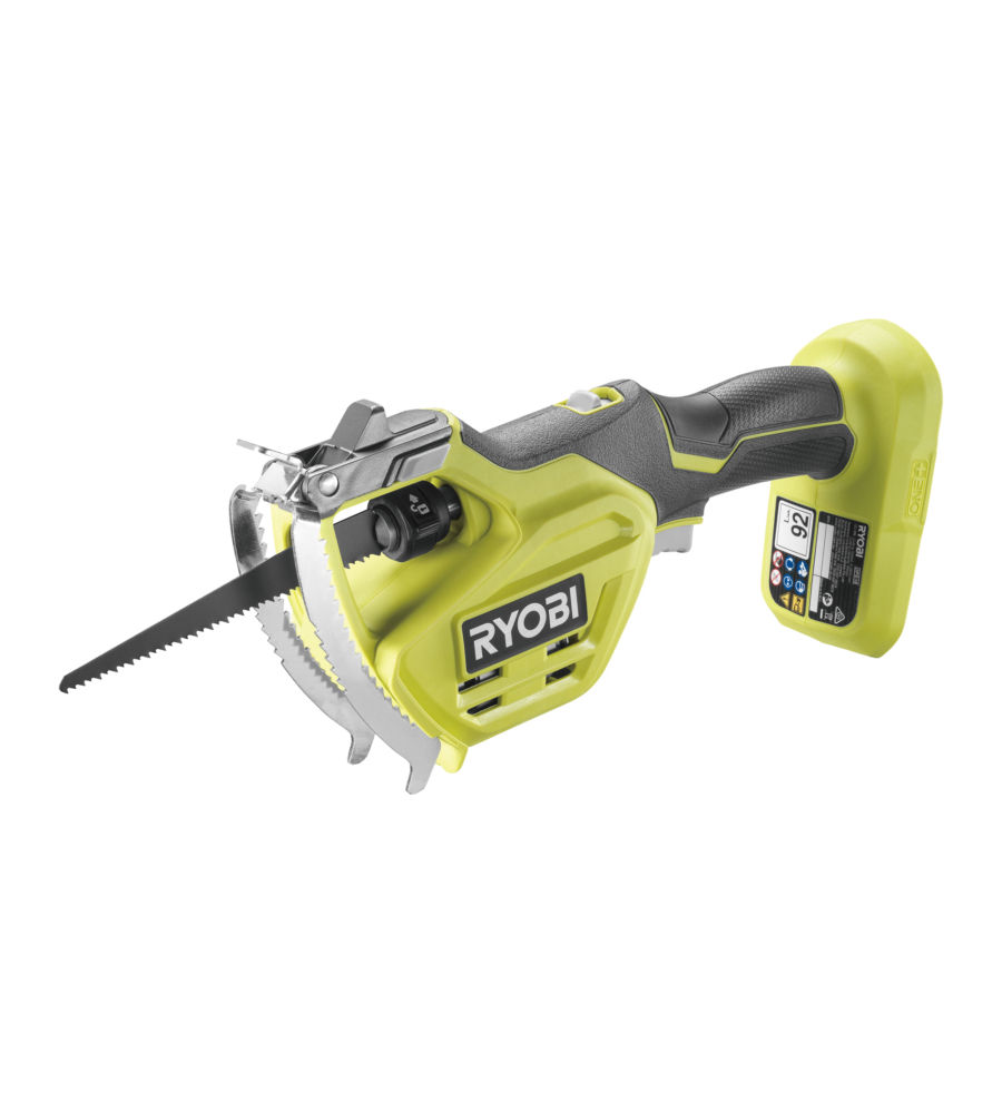SEGHETTO DA POTATURA A BATTERIA RYOBI "RY18PSA-0" BARRA 15 CM 18V, SOLO CORPO MACCHINA