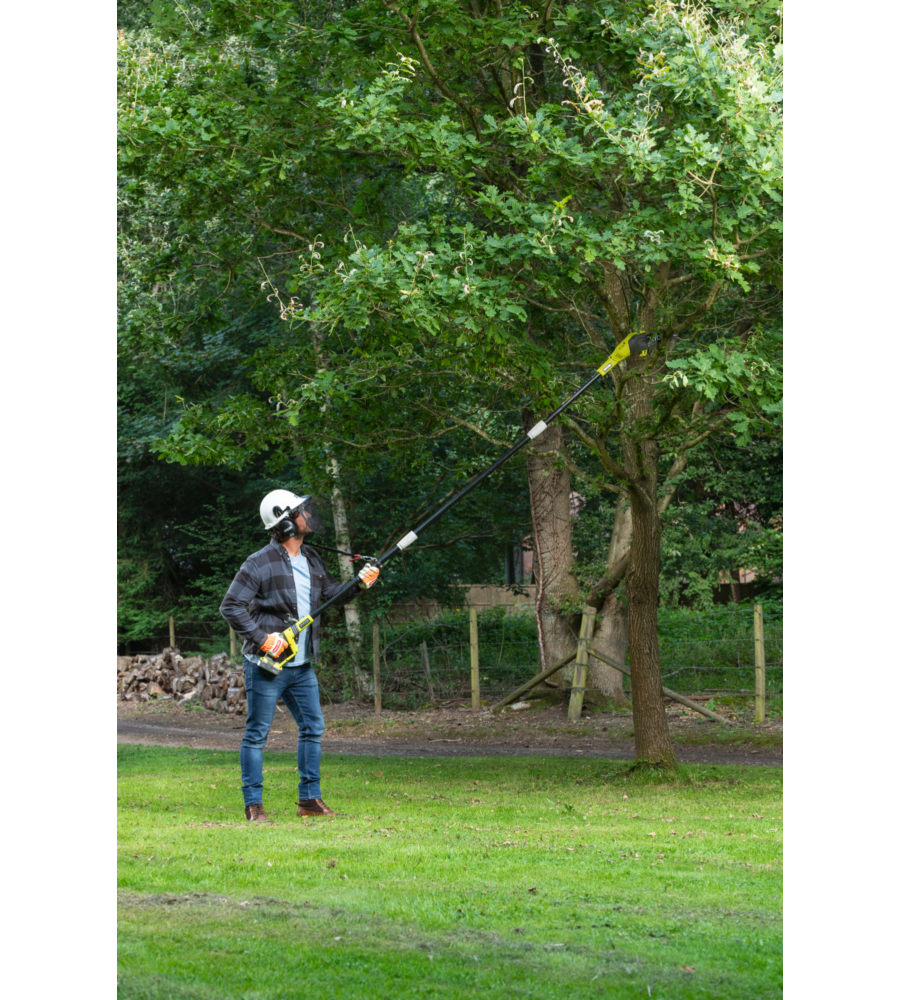 POTATORE A CATENA TELESCOPICO A BATTERIA RYOBI "OPP1820" BARRA 20 CM 18V, SOLO CORPO MACCHINA