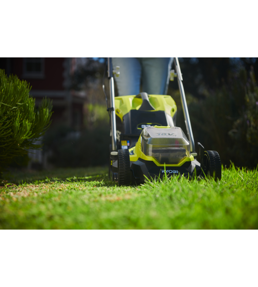 TAGLIAERBA A BATTERIA RYOBI "RLM18X33B40" TAGLIO 33CM 18V 4AH