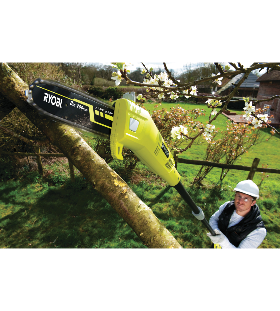 POTATORE A CATENA TELESCOPICO A BATTERIA RYOBI "RPP182020" BARRA 20 CM 18V 1,5AH